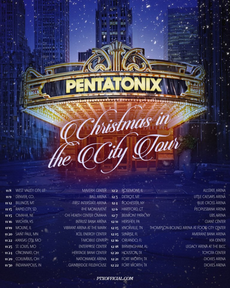 Pentatonix Delivers Holiday Cheer in August With Christmas Tour Announcement: See the Dates Pentatonix Delivers Holiday Cheer in August With Christmas Tour Announcement: See the Dates