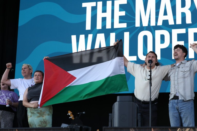 Last Dinner Party Boycotts Victorious Festival After Mary Wallopers’ Set Cut Short Over ‘Free Palestine’ Message Last Dinner Party Boycotts Victorious Festival After Mary Wallopers’ Set Cut Short Over ‘Free Palestine’ Message