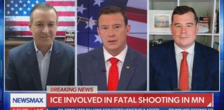 Newsmax host on ICE shooting: “I don’t lose any sleep for this woman because she seemed crazy”