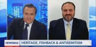 Newsmax host on FL GOP gubernatorial candidate James Fishback: “Apparently he’s got a really bad antisemitic situation”