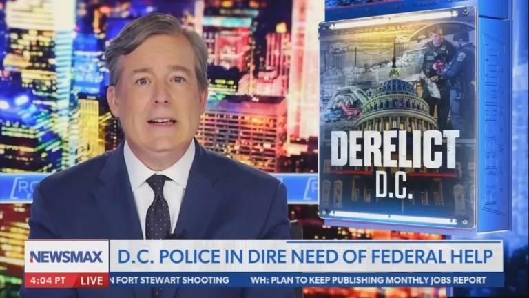 Newsmax host says that following DC, Trump will target more “blue cities” like Los Angeles, Detroit, San Francisco, and New York City Newsmax host says that following DC, Trump will target more “blue cities” like Los Angeles, Detroit, San Francisco, and New York City
