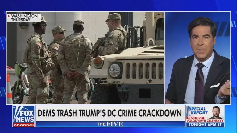 Jesse Watters on Trump’s DC takeover: “It is a power grab” Jesse Watters on Trump’s DC takeover: “It is a power grab”