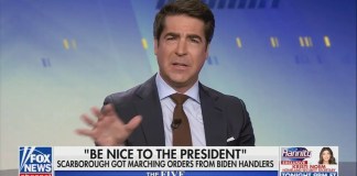 Jesse Watters praises Donald Trump for watching Fox News and doing what the people on TV tell him to do