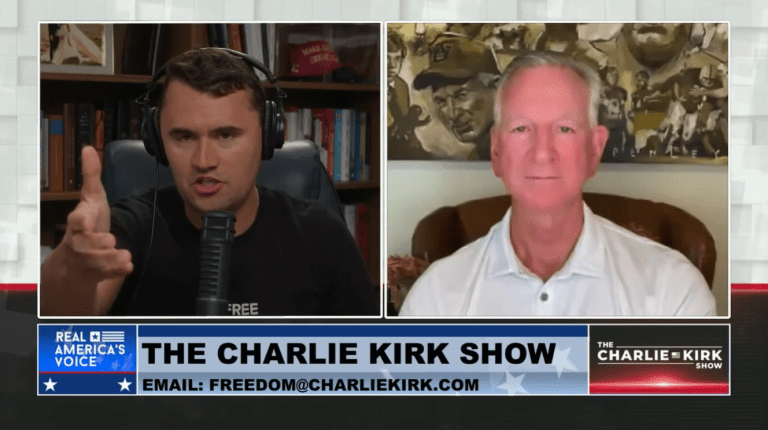 Charlie Kirk says foreigners who are “seven months or eight months pregnant” should be banned from entering America Charlie Kirk says foreigners who are “seven months or eight months pregnant” should be banned from entering America