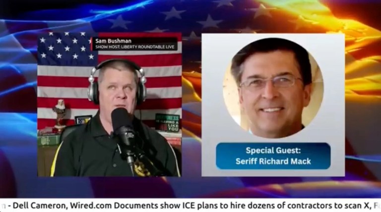 Leader of far-right sheriffs organization says ICE’s social media surveillance plan is “completely unconstitutional” Leader of far-right sheriffs organization says ICE’s social media surveillance plan is “completely unconstitutional”