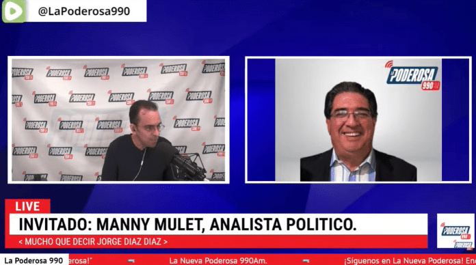 Mucho que Decir guest Manny Mulet criticizes Trump for not making his “repressive apparatus” more “functional and effective” Mucho que Decir guest Manny Mulet criticizes Trump for not making his “repressive apparatus” more “functional and effective”