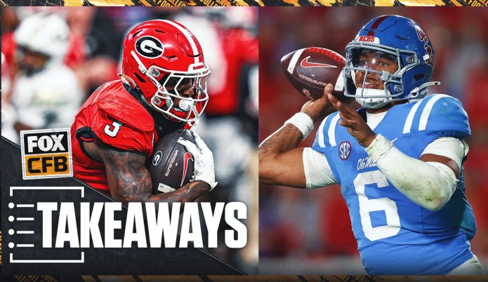 4 Takeaways From Ole Miss' Dramatic Sugar Bowl Win vs. Georgia in CFP Quarterfinals 4 Takeaways From Ole Miss' Dramatic Sugar Bowl Win vs. Georgia in CFP Quarterfinals