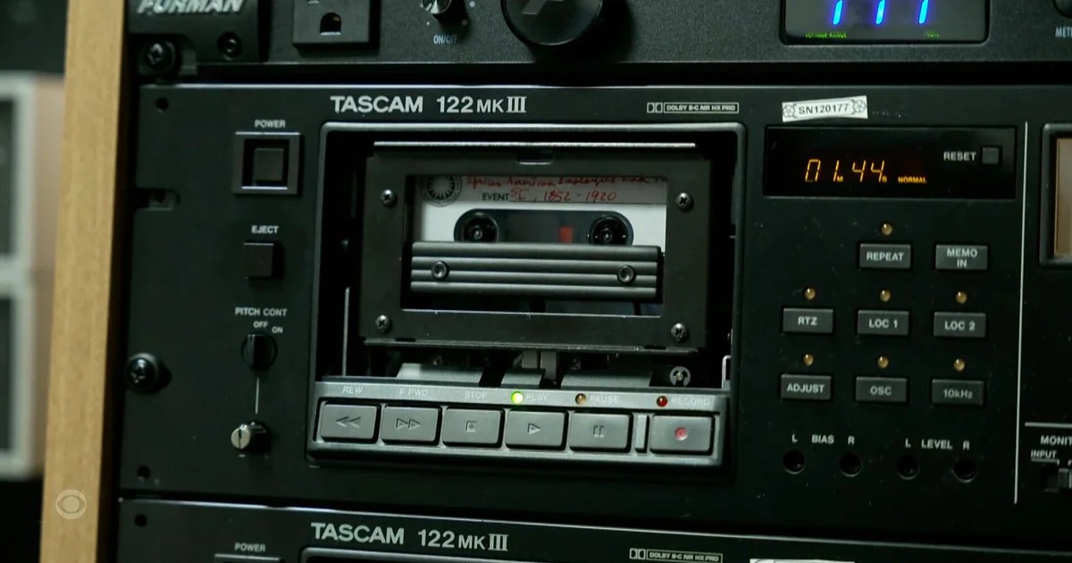 Smithsonian racing to save rare audio recordings stored on cassette tapes | FROUSA Media