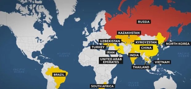 Trump threatens countries that do business with Russia with 100% tariffs. Here’s who it could impact.