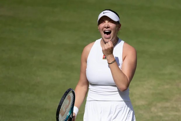 Amanda Anisimova faces Iga Swiatek in Wimbledon women’s final, playing for first time on center court Amanda Anisimova faces Iga Swiatek in Wimbledon women’s final, playing for first time on center court