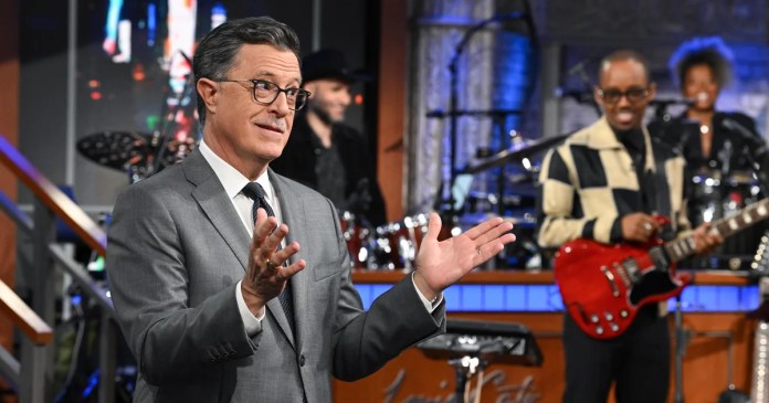 "The Late Show with Stephen Colbert" to end in May 2026