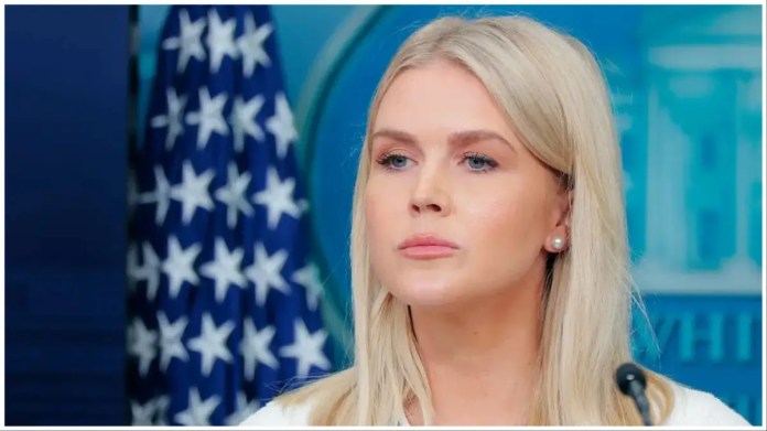 ‘She Looks 48’: Karoline Leavitt’s See-Through Look In New Family Photos with Husband and Their Son Has Fans Zooming In