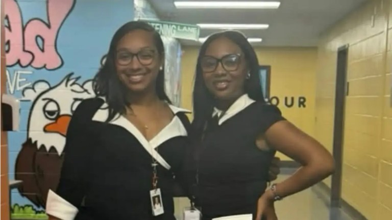 ‘What Grade Do I Need to Repeat’: Two Educators Go Viral for ‘Appropriate’ First Day Dresses, But Fans Zoom In and Get Distracted ‘What Grade Do I Need to Repeat’: Two Educators Go Viral for ‘Appropriate’ First Day Dresses, But Fans Zoom In and Get Distracted