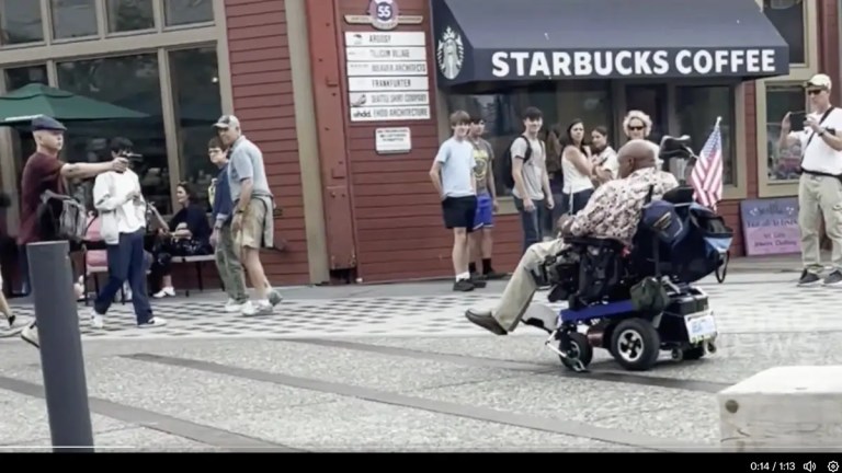 ‘Show Me Your ID!’: White Seattle Man Shoots Black Disabled Veteran In the Chest In Broad Daylight After Demanding He Show Him Proof of His Service ‘Show Me Your ID!’: White Seattle Man Shoots Black Disabled Veteran In the Chest In Broad Daylight After Demanding He Show Him Proof of His Service