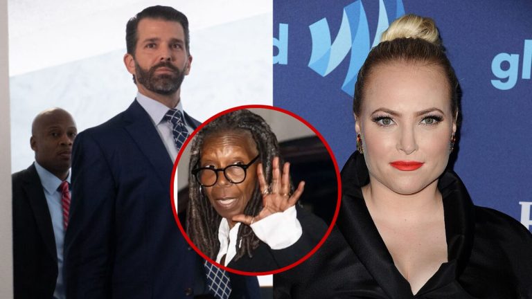 ‘S— Show’: Donald Trump Jr. Calls on Fans to Pressure ‘The View’ to Post Video of Whoopi Goldberg Triggering MAGA, Meghan McCain Makes It Worse ‘S— Show’: Donald Trump Jr. Calls on Fans to Pressure ‘The View’ to Post Video of Whoopi Goldberg Triggering MAGA, Meghan McCain Makes It Worse