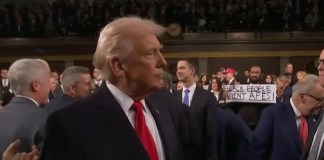 ‘The Audacity’: Rep. Al Green Gets Kicked Out of State of the Union for Holding Sign Defending Black People After He Is Accosted By Steve Scalise