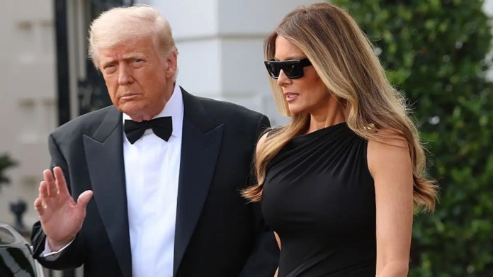 ‘Remember When You Slapped His Hand Away: Interview of Melania Trump Insisting She and Donald Never Fight Backfires as Fans Point to How Different Things Look Now