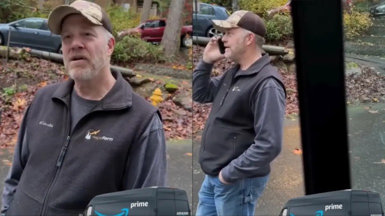 ‘I Have an Amazon Shirt On’: White Resident Stops Black Amazon Driver to Question Whether He’s Really In the Neighborhood to Make Deliveries ‘I Have an Amazon Shirt On’: White Resident Stops Black Amazon Driver to Question Whether He’s Really In the Neighborhood to Make Deliveries