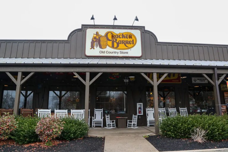 ‘Absolutely Horrible’: Cracker Barrel’s Logo Redesign Triggers MAGA Meltdown Online As Right Wingers Accuse Company of Now Being ‘Woke’ ‘Absolutely Horrible’: Cracker Barrel’s Logo Redesign Triggers MAGA Meltdown Online As Right Wingers Accuse Company of Now Being ‘Woke’