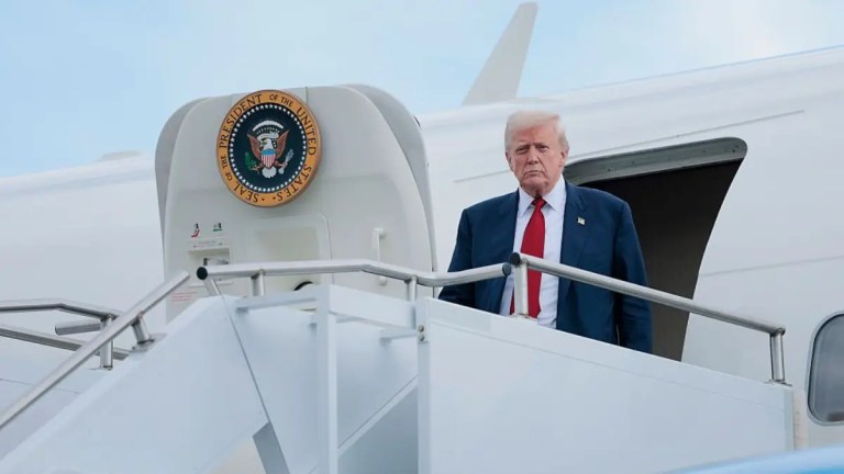 ‘He Was Holding That … Tight’: Air Force One Reportedly Reinstates Kid-Friendly Warnings to Help Donald Trump Avoid Another Fall ‘He Was Holding That … Tight’: Air Force One Reportedly Reinstates Kid-Friendly Warnings to Help Donald Trump Avoid Another Fall