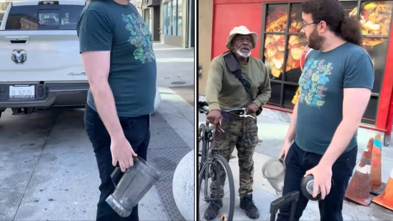 ‘You’re Going to Pay for It!: Disgruntled White Man Pours Pitcher of Water on Street Preacher’s Sound System, Setting Off Viral Confrontation ‘You’re Going to Pay for It!: Disgruntled White Man Pours Pitcher of Water on Street Preacher’s Sound System, Setting Off Viral Confrontation