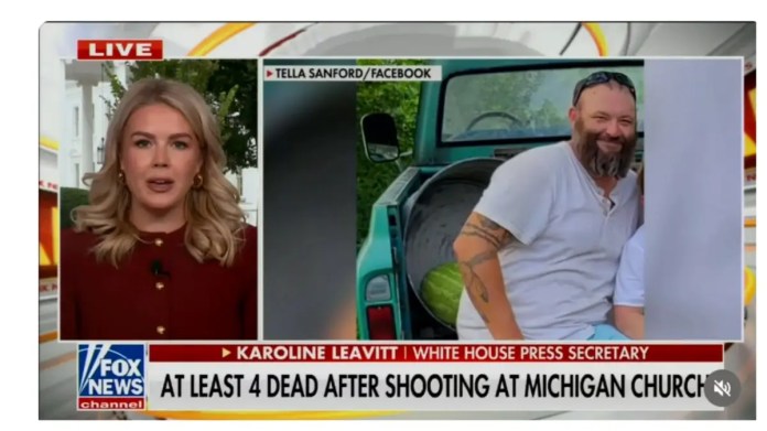 ‘She’s an Absolute Idiot!’: Karoline Leavitt Blatantly Leaves Out Key Detail on Michigan Shooter That Destroys Trump’s Spin—Then Ignores His Political Ties