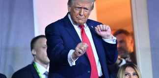 ‘Who’s the Woman?’: Trump’s Dance Celebration Goes Left After the ‘Background’ Dancer and the Angry Man Beside Her Hijack the Entire Clip