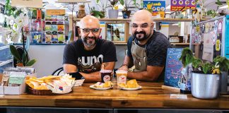 This Campus-Area Coffee Shop Is Tucked Inside a Laundromat
