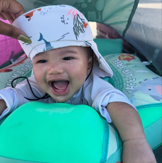 IMANI HAKIM AND CHRIS NAOKI LEE SHARE FIRST PHOTOS OF SON KAZUO-MARLEY IMANI HAKIM AND CHRIS NAOKI LEE SHARE FIRST PHOTOS OF SON KAZUO-MARLEY