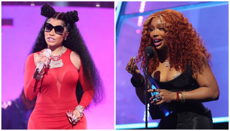 Nicki Versus Everyone: Nicki Minaj ‘Mercury Retrograde’ Mocks SZA For Faux Freckles, Claims Her Manager Punch Publicly ‘Bullied’ Her Nicki Versus Everyone: Nicki Minaj ‘Mercury Retrograde’ Mocks SZA For Faux Freckles, Claims Her Manager Punch Publicly ‘Bullied’ Her