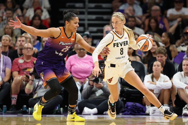 Man Arrested For Third Sex Toy Thrown At WNBA Game, Indiana Fever’s Sophie Cunningham Slams Sexist Harassment Man Arrested For Third Sex Toy Thrown At WNBA Game, Indiana Fever’s Sophie Cunningham Slams Sexist Harassment