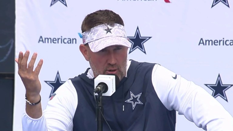 Cowboys coach Brian Schottenheimer focuses on football amid Parsons contract drama Cowboys coach Brian Schottenheimer focuses on football amid Parsons contract drama