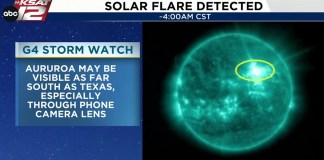 GEOMAGNETIC STORM ALERT: What does it mean for Texas, San Antonio?
