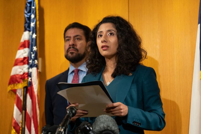 Harris County Judge Lina Hidalgo, two commissioners present clashing outlooks on budget deficit | Houston Public Media Harris County Judge Lina Hidalgo, two commissioners present clashing outlooks on budget deficit | Houston Public Media
