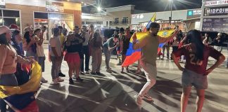 Celebrations, protests across Houston after U.S. operation in Venezuela | Houston Public Media