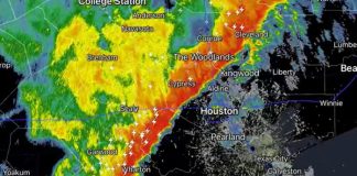Tornado warning issued for parts of Houston area as Saturday night storms move through | Houston Public Media