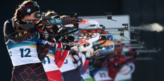 Winter Olympics Photo of the Day: On Target