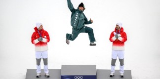 Winter Olympics Photo of the Day: A Victory Leap
