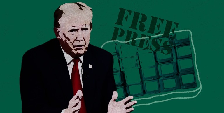 Trump calls for FCC retribution against “FAKE NEWS” ABC and NBC — while touting the “great man” who “just bought CBS” Trump calls for FCC retribution against “FAKE NEWS” ABC and NBC — while touting the “great man” who “just bought CBS”