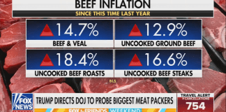 Fox News figures called price gouging investigations “communist.” Network figures are now praising Trump for proposing the same thing for meatpackers.
