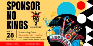 Sponsor No Kings 3 NBTX