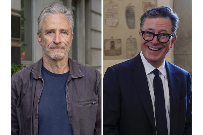 Stephen Colbert and Jon Stewart are angry about their parent company Paramount’s $16 million Trump settlement—a ‘big fat bribe’