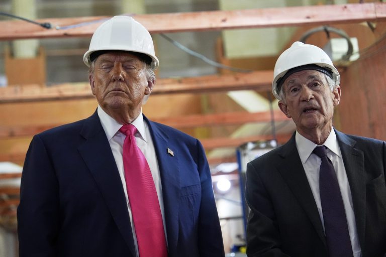 Trump jokes about firing Jerome Powell to his face during Fed visit Trump jokes about firing Jerome Powell to his face during Fed visit