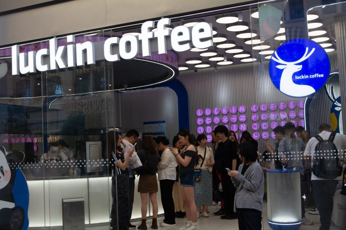 Starbucks’ biggest threat just came to the U.S. Luckin Coffee opens two NYC locations