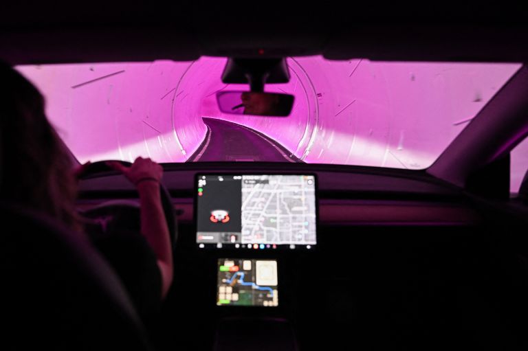 Tesla self driving cars are being tested in Boring Co. tunnels in Las Vegas, but full autonomy is still ‘a ways off,’ Convention Center exec says Tesla self driving cars are being tested in Boring Co. tunnels in Las Vegas, but full autonomy is still ‘a ways off,’ Convention Center exec says
