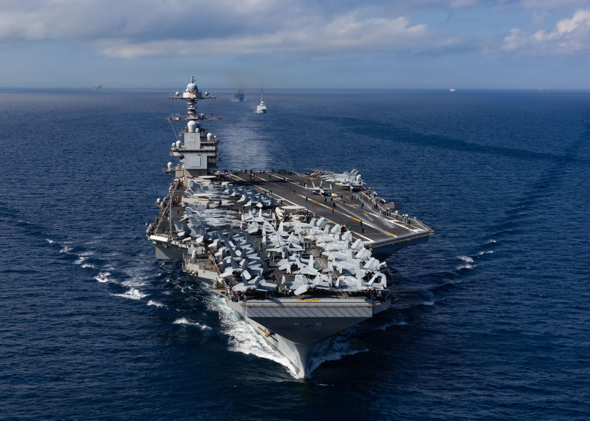 Pentagon orders aircraft carrier to Latin America, boosting U.S. military buildup in the region to more than 10,000 sailors and Marines | Fortune | FROUSA NEWS