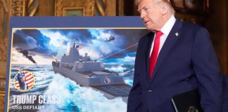Trump says he will lead the design of his new class of warships along with the Navy ‘because I’m a very aesthetic person’ | Fortune