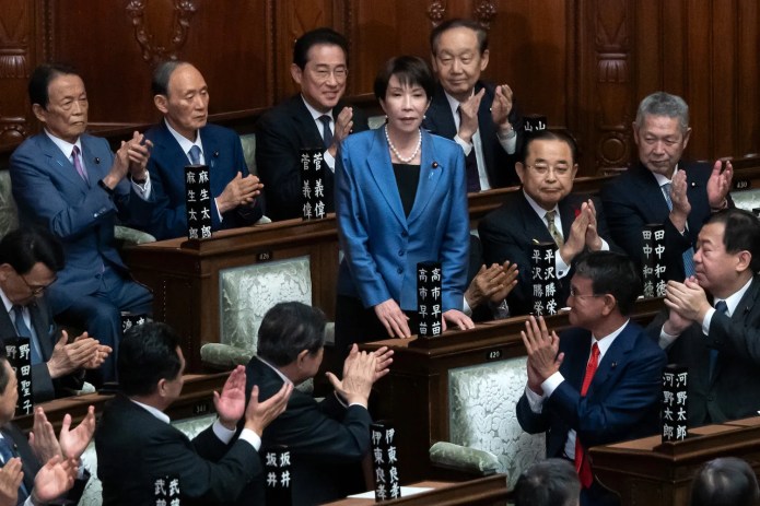 Japan Elects Sanae Takaichi as First Female Prime Minister