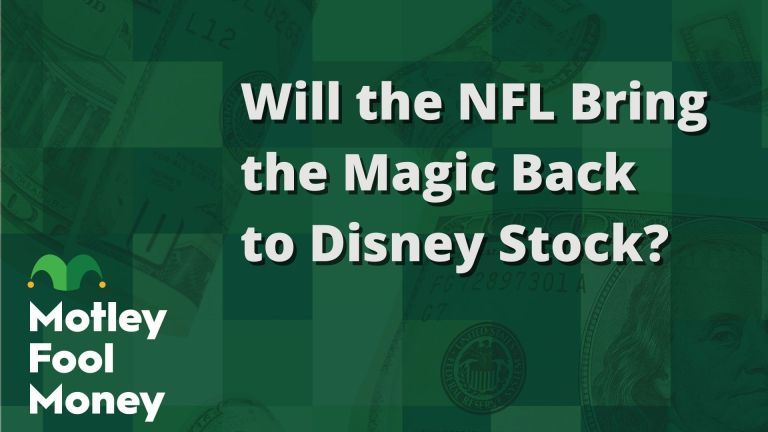 Will the NFL Bring the Magic Back to Disney Stock? | The Motley Fool Will the NFL Bring the Magic Back to Disney Stock? | The Motley Fool
