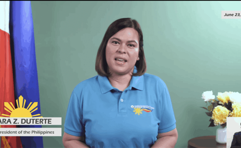 Sara Duterte: Father’s ICC arrest meant to ‘stifle dissent’ vs Marcos Sara Duterte: Father’s ICC arrest meant to ‘stifle dissent’ vs Marcos